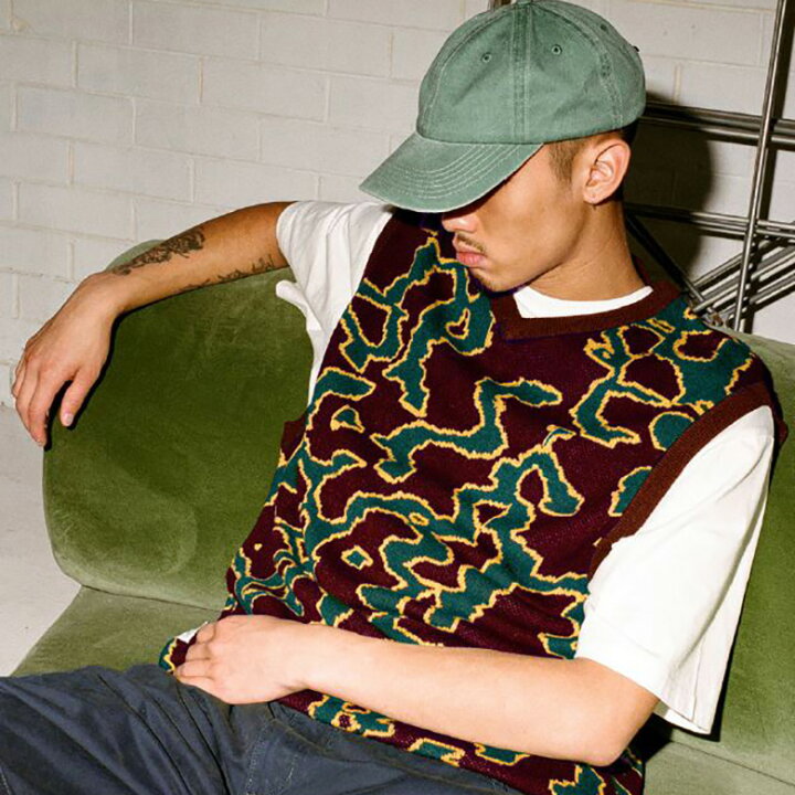 楽天市場】バターグッズ ベスト BUTTER GOODS SURGE KNITTED VEST 