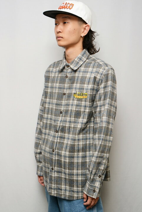 楽天市場】バターグッズ シャツ BUTTER GOODS CATERPILLAR FLANNEL  