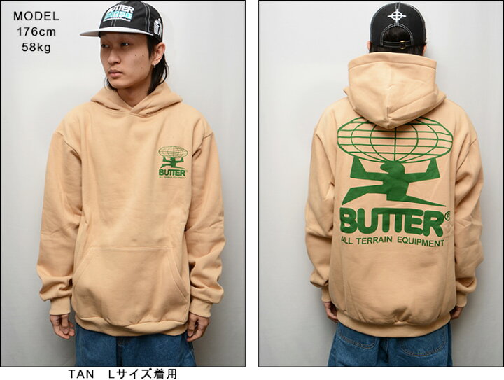 楽天市場】バターグッズ パーカー BUTTER GOODS ALL TERRAIN PULLOVER 