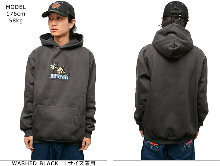 楽天市場】バターグッズ パーカー BUTTER GOODS UNLEASH PULLOVER HOOD 