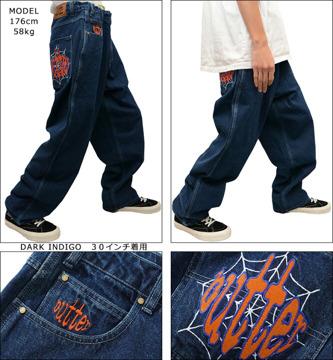 楽天市場】バターグッズ パンツ BUTTER GOODS SPIDER DENIM JEANS  