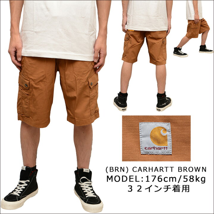 楽天市場】カーハート ハーフパンツ CARHARTT RELAXED FIT RIPSTOP 