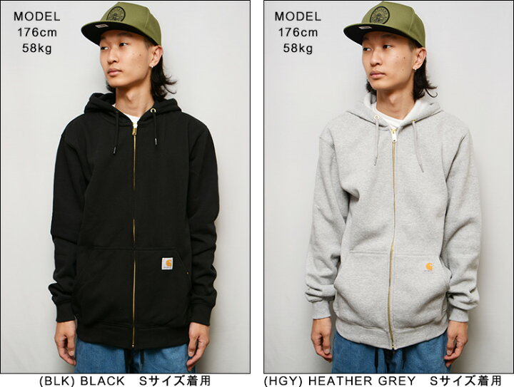 楽天市場】カーハート パーカー CARHARTT MIDWEIGHT HOODED ZIP FRONT 