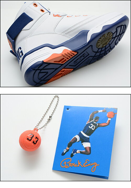 楽天市場】ユーイング スニーカーPATRICK EWING 33 HI OG WHITE / BLUE 