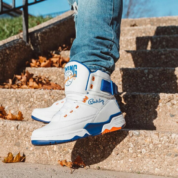楽天市場】ユーイング スニーカーPATRICK EWING 33 HI OG WHITE / BLUE 