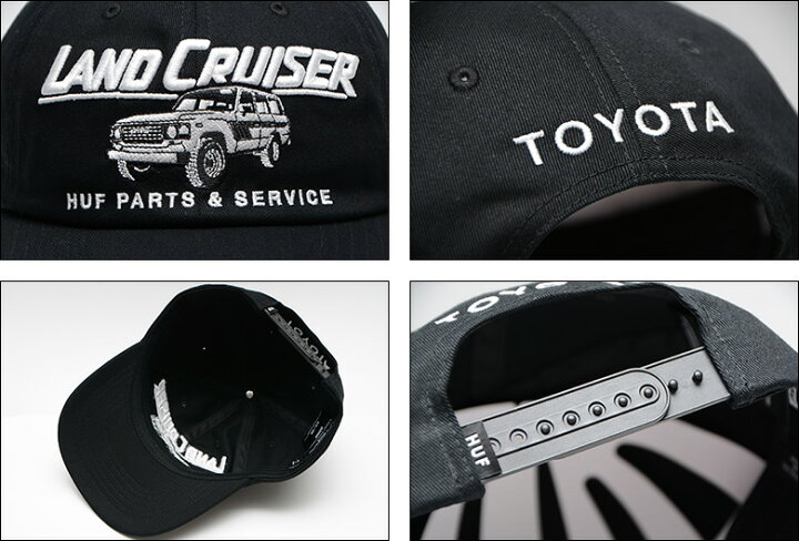 楽天市場】ハフ トヨタ ランドクルーザー キャップ HUF TOYOTA LAND 