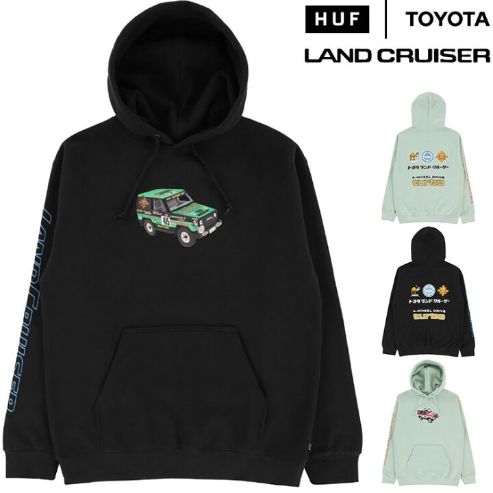 楽天市場】ハフ パーカー トヨタ ランドクルーザー HUF TOYOTA LAND 