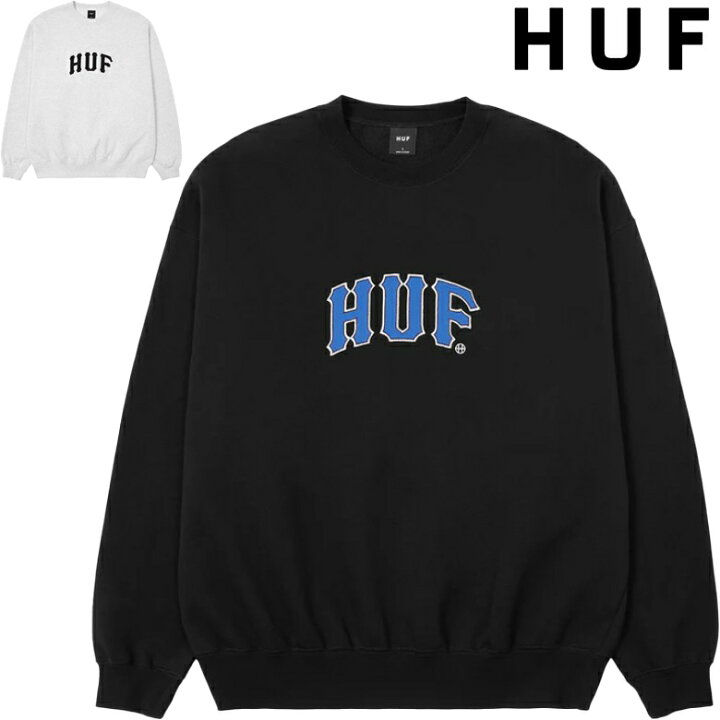 楽天市場】ハフ トレーナー HUF ARCH APPLIQUE CREW NECK スウェット 