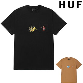 ハフ Tシャツ HUF JUNKYARD DOG S/S POCKET TEE 半袖T T-SHIRT プリントT スケート スケーター