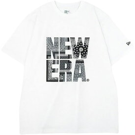 ニューエラ Tシャツ NEW ERA PAISLEY SQUARE LOGO TEE 正規取扱店 半袖 コットン Tシャツ スクウェアロゴ レギュラーフィット NEWERA 14121885 14121886