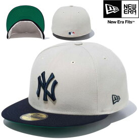 ニューエラ キャップ NEW ERA 59FIFTY Powered by GORO NAKATSUGAWA（min-nano）ニューヨーク・ヤンキース ストーン ネイビーバイザー 正規取扱店 ベースボールキャップ MLB メジャーリーグ ベースボール CAP キャップ 帽子 14124655
