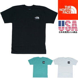 ザ ノースフェイス Tシャツ THE NORTH FACE S/S HEAVY WEIGHT BOX TEE （日本未発売USA商品） ノースフェイス Tシャツ プリント Tシャツ ザ・ノース・フェイス メンズ 半袖 Tシャツ ボックスロゴ
