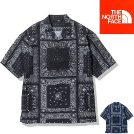 ザ ノースフェイス シャツ THE NORTH FACE S/S ALOHA VENT SHIRT 正規品 ショートスリーブアロハベントシャツ（メンズ）ノースフェイス プリントシャツ カジュアルシャツ ザ・ノース・フェイス メンズ 半袖