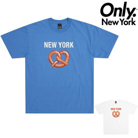 オンリーニューヨーク Tシャツ ONLY NY NEW YORK PRETZEL TEE 半袖Tシャツ プリントTシャツ ONLY NEW YORK