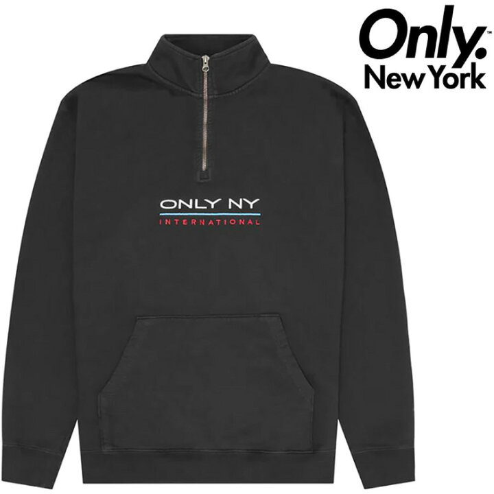 楽天市場】オンリーニューヨーク ハーフジップ ONLY NY SLAB QUARTER 