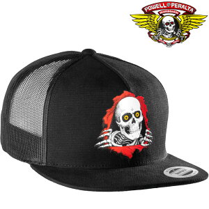 �p�E�G�� �y�����^ �L���b�v POWELL PERALTA RIPPER TRUCKER ���b�V���L���b�v �X�i�b�v�o�b�N�L���b�v �g���b�J�[ �X�q �x�[�X�{�[���L���b�v SNAPBACK MESH CAP �p�E�G���y�����^ �y12�����̂������œ�