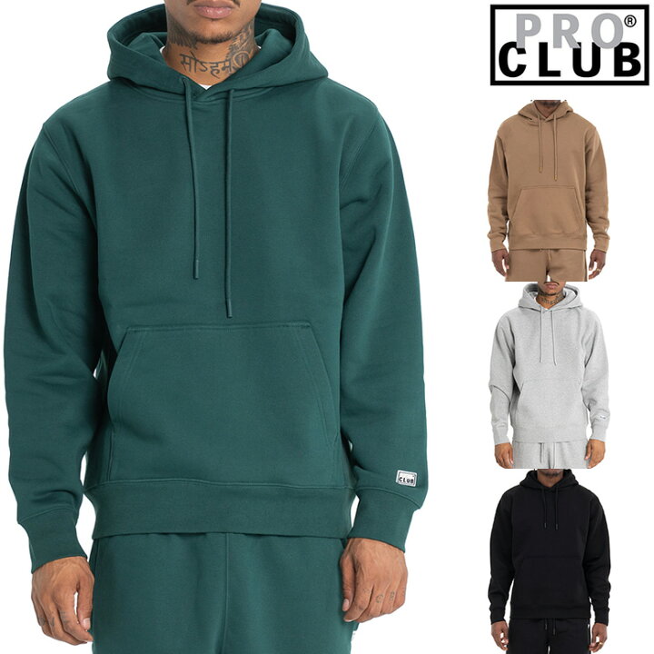 楽天市場】プロクラブ パーカー PRO CLUB HEAVY WEIGHT BASIC HOODIE  