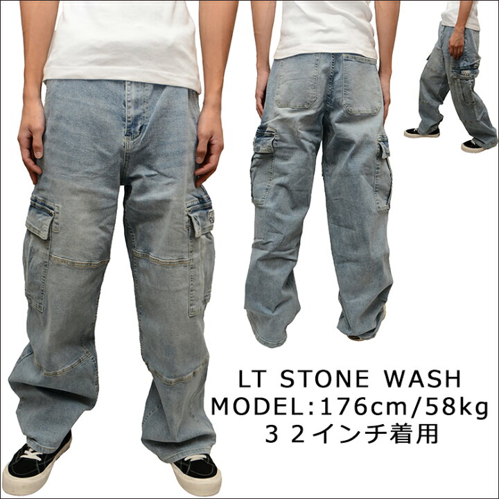 楽天市場】プロクラブ カーゴパンツ PRO CLUB DENIM CARGO BAGGY PANTS 