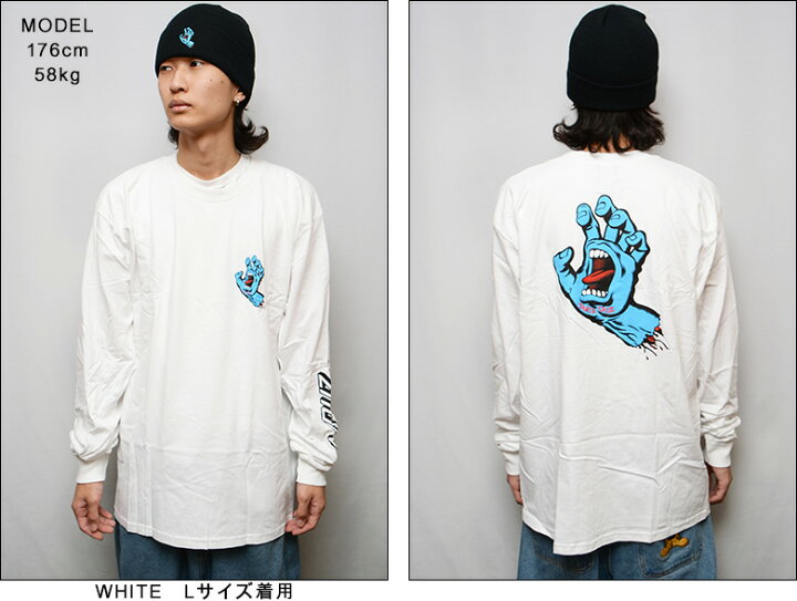 楽天市場】サンタクルーズ ロンT SANTA CRUZ SCREAMING HAND L/S TEE T 