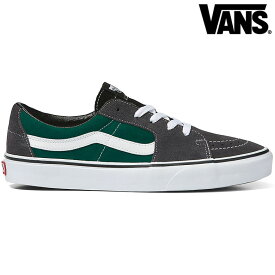 バンズ スニーカー VANS SK8-LOW JUNGLE GREEN / CHARCOAL ヴァンズ スニーカー 正規取扱店 スケート スケートロウ ロウカット スケシュー スケーター