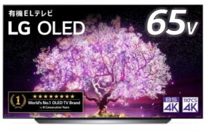 (EkCE)LG 65^ 4K`[i[ L@EL er OLED65C1PJB Alexa  2021 Nf