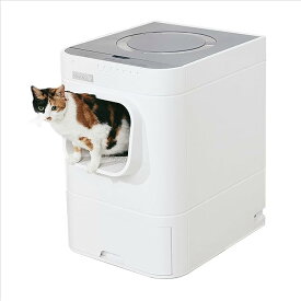 送料無料(沖縄・北海道・離島を除く)☆LavvieBot S 自動洗浄猫用トイレボックス 猫 トイレ 自動 ネコ