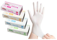 【DAIYA】1箱2000枚入 XS/SS S M Lサイズ アマノのグローブ 白色ニトリル手袋 食品衛生法適合 伸びるグロ…