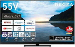 (EkCE)REGZA 55C` 4K t MiniLED 55Z870M X}[ger Dolby AtmosΉ 2023Nf
