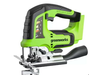 ��������(����E�k�C���E����������)���y�{�̂̂݁A�o�b�e���[�ʔ��zGreenworks 24V 25.4mm (1) �u���[�h �u���V���X���[�^�[���� �W�O�\�[Greenworks 24V 1 (25.4mm) Blade Brushless Motor Jig Saw (�k�C����1000�~