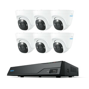 (EkCE)SDGsg͑qɂ蔭 ReolinkiINj NVR ZLeBVXe 8`l 6JReolink NVR Security System 6 Camera