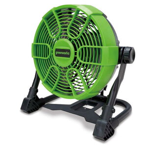 ��������(����E�k�C���E����������)��SDGs��g���͑q�ɂ�蔭���@Greenworks 24V �|�[�^�u���t�@��PAG401�@Greenworks 24V Portable Fan PAG401