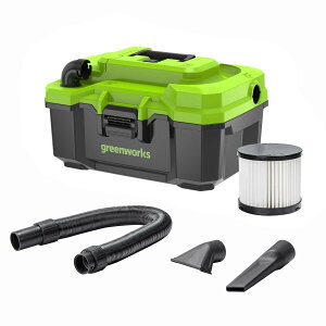 ��������(����E�k�C���E����������)��SDGs��g���͑q�ɂ�蔭���@Greenworks 24V 350W 11.4L (3 Gallon) �������p�|���@Greenworks 24V 350W 3 Gallon (11.4L) Wet/Dry Vacuum
