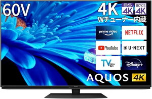 (EkCE)V[v 60V^ 4K t er AQUOS 4T-C60EN1 N-Blackpl {t Google TV (2022Nf)
