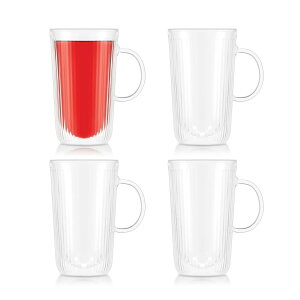 (EkCE)SDGsg͑qɂ蔭@{_ _uEH[}O hD[ 4Bodum Doublewall Mug DOURO 4PK
