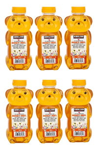 (EkCE)SDGsg͑qɂ蔭@J[NhVOl`[ ݂͂ xA[WO 750g x 3{@2ZbgKirkland Signature Honey Bear 750g x 6