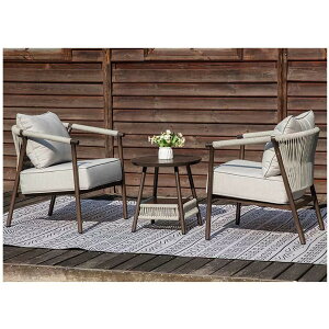 ��������(����E�k�C���E����������)��SDGs��g���͑q�ɂ�蔭�� �E�F�X�g�R�[�X�g�J�W���A�� Helmsdale ���O�Ƌ� 3�_�Z�b�gWest Coast Casual Helmsdale 3-piece Woven and Aluminum Small Space Set