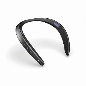 (EkCE)SDGsg͑qɂ蔭@V[v EFAu lbNXs[J[ AN-SS2 ubNSharp Wearable Neck Speaker AN-SS2 Black