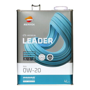 (EkCE)SDGsg͑qɂ蔭@v\ [_[uI GWIC 0W-20 4LREPSOL LEADER Brio Motor Oil 0W-20 4L