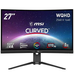 (EkCE)SDGsg͑qɂ蔭@MSI 27C` Q[~OPCj^[ MAG 275CQRF-QDMSI 27" Gaming Monitor MAG 275CQRF-QD@(kC1000~BE2000~ZjSDG