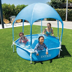 (EkCE)SDGsg͑qɂ蔭 CebNX Lms[ t[v[INTEX Canopy Frame Pool (kC1000~BE2000~ZjSDGsg͑qɂ