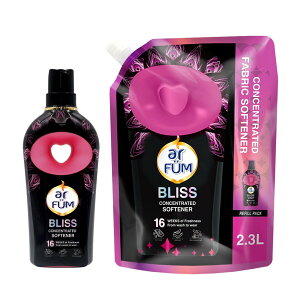 (EkCE)SDGsg͑qɂ蔭@arFUM At[ ubN[x u[uX _ { 900ml + lߑւp 2300mlarFUM Black Label Lovely Bliss Softener Main bottl