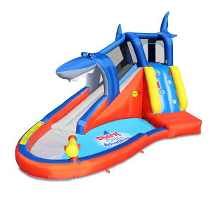 (EkCE)SDGsg͑qɂ蔭@nbs[zbv V[N P[u Ahx`[EH[^[XChHappy Hop Shark Cave Adventure Water Slide@(kC1000~B