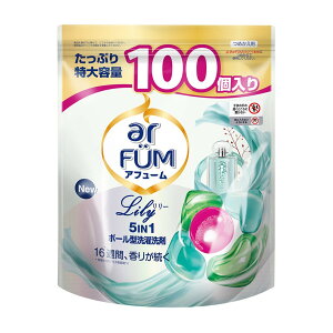 (EkCE)SDGsg͑qɂ蔭@arFUM At[ [ WF}WbN{[ ߗp 100arFUM Lily Gel Magic Ball type Laundry Detergent 100 CT@(kC