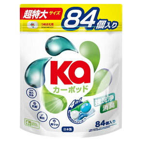 Ka �J�[�|�b�h �ߗ��p������ �W�F���}�W�b�N�{�[�� 84����Ka POD Gel Magic Ball Laundry Detergent 84 CT�@(�k�C����1000�~�B����E����2000�~�������Z�j��SDGs��g���͑q�ɂ�蔭��
