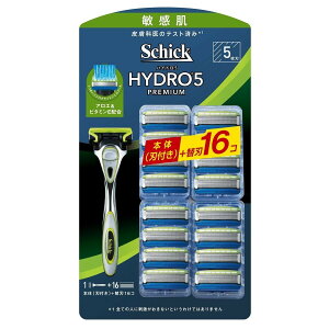 (EkCE)SDGsg͑qɂ蔭@Schick(VbN) 5n nCh5 v~A qp {+֐n16PSchick Hydro5 Premium Sensitive@(kC1000~BE2000~
