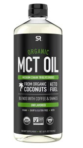 1,183mL (EkCE)y1183mLzX|[cT[` I[KjbN MCTIC L@ RRibcR100% Pgr[KSports Research Organic MCT Oil RXgR ĝ̔R 