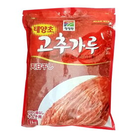清浄園 唐辛子粉 キムチ用 中辛 粗い (1kg)チョンジョンウォン 調味料 とうがらし粉 韓国料理