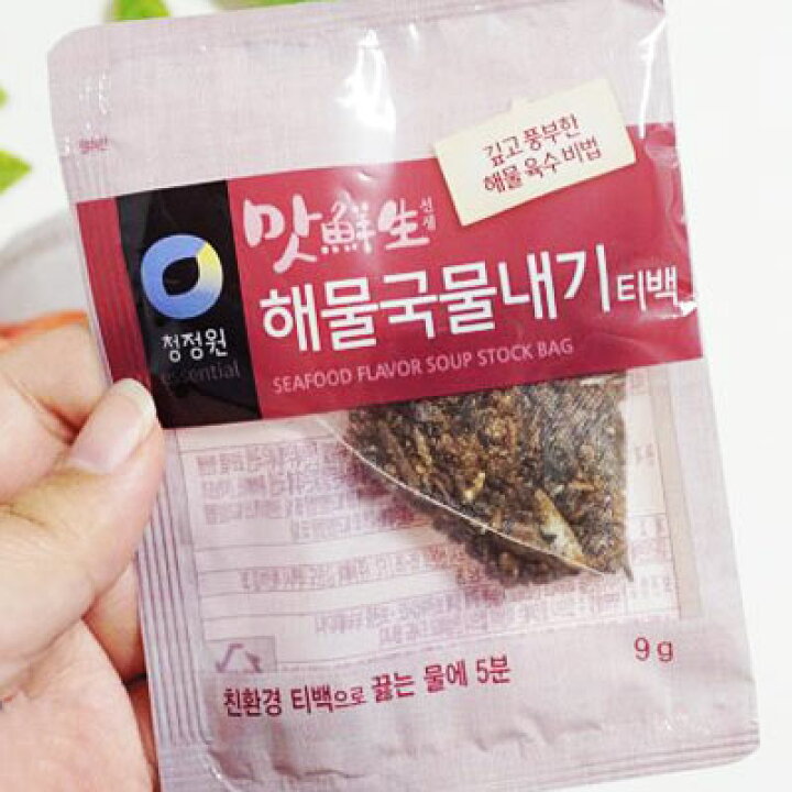 楽天市場 清浄園 マッ鮮生魚介だしパック 9g 8パック入 魚介だし汁 だし汁 韓国調味料 韓国料理 韓国食材 韓国食品 オススメマラソン ポイントアップ祭 八道韓国食品