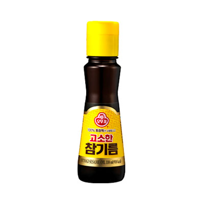 ＼厳選された良質のごまから作られた100％純粋ゴマ油 オットギ ごま油 110ml 韓国食材 韓国食品マラソン 非常に高い品質 ポイントアップ祭 韓国調味料 品質のいい
