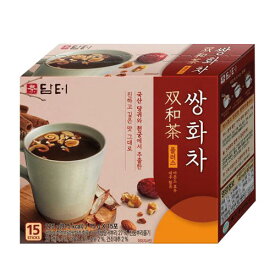 『ダムト』サンファ茶(15g×15包・粉末スティック状)双和茶 粉末茶 伝統茶 健康茶 韓国お茶 韓国飲料 韓国食品 疲労回復 ストレス緩和スーパーセール ポイントアップ祭 マラソン